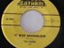 The Capris Too Poor To Love It Was Moonglow Gotham Doo Wop Rare 45 G-7036