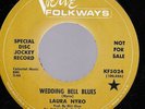 LAURA NYRO - WEDDING BELL BLUES/STONEY END Verve Folkways promo unplayed Mint-.