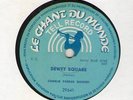 c 78 RPM Charlie Parker Le Chant Du Monde 29641 in E/EE- (Miles Davis)