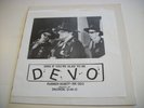 Sing if You're Glad to be Devo LP RR-003 Live Demo Are We Not Men? Rare  1978