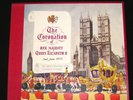 CORONATION QUEEN ELIZABETH II 3 LP 33 1/3RPM RECORD BOX SET HMV ALP1056-58