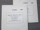 2 LP MHS 536/563 stereo Bach Sonatas BARCHET violin/ VEYRON-LACROIX harpsichord