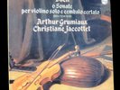 Philips 6769 017 Bach 6 Sonate ARTHUR GRUMIAUX JACCOTTET 2LP BOX