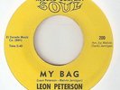 LEON PETERSON My Bag Baby Baby Baby OPUS SOUL OBSCURE  NORTHERN SOUL 45