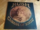 Rush LP Caress of steel 1975 Mercury Press SRM 1-1046 SUPERB VINYL No barcode