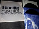 SUNN O))) Monoliths & Dimensions 2x LP Southern Lord Boris