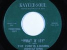 Northern Soul Funk 45 CURTIS LIGGINS INDICATIONS What It Is KAYCE VG+ promo HEAR