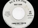 NORTHERN SOUL/TEEN-NANCY ADAMS-RCA 8410-I WANNA HEAR IT FROM YOU/LIPSTICK PAINT