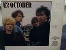 U2 - October - SIGNED Vinyl Lp - Original Release - Bono Signature - Lp