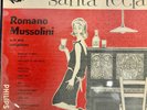 A SIGNED ROMANO MUSSOLINI AT THE SANTA TECLA JAZZ LP - SON OF BENITO MUSSOLINI
