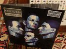 KRAFTWERK Electric Cafe RARE 1st German Press VINYL LP Kling Klang POSTER ETC M