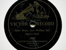 US 7-INCH VICTOR 'DOG' LABEL - SOUSA BAND WILLIAM TELL BALLET MUSIC (1902)