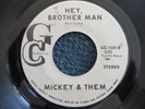 Rare 45rpm Vinyl   Mickey & Them ?– U.F.O. / Hey, Brother Man   GC Production