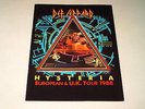 DEF LEPPARD - HYSTERIA - PROGRAMME 1988 EXCELLENT CONDITION F33
