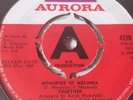 Together.7”.memories of Melinda .45rpm.Rare.1969.Original N-Mint Vinyl.Demo .