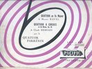 Rare Quartet PARRENIN on RAVEL & DEBUSSY' works French PACIFIC LDP F 48 NM