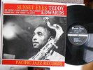 Teddy Edwards Sunset eyes w.Castro-Higgins Pacific Jazz mono black DG
