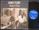 SONNY TERRY Sonny Is King LP PRESTIGE BLUESVILLE BV 1059 US 1963 BLUES RVG MONO