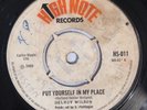 DELROY WILSON - PUT YOURSELF IN MY PLACE - HIGH NOTE ( SKINHEAD 7 )