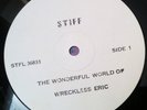 Wonderful World Wreckless Eric -LP Australian White Label Promo STIFF RECORDS