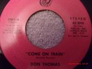northern soul     COME ON TRAIN    DON THOMAS