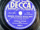 Andrews Sisters -  Hot Jive Decca 78 RPM Record - Boogie Woogie Bugle Boy A9