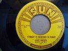 Elvis Presley Original Sun 45 I Forgot to Remember To Forget/Mystery Train VG+ 