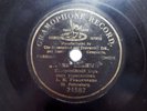 78rpm RUSSIAN Choir St.Petersburg 24582 One Side GRAMOPHONE RECORD 7