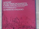 B322 QUARTETTO ITALIANO MOZART 6 STRING QUARTETS DEDICATED TO HAYDN 3 LP PHILIPS