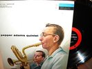 PEPPER ADAMS QUINTET LP- JAZZ- VG++ MODE 112 CARL PERKINS- MEL LEWIS