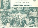 JONI JAMES--PICTURE SLEEVE ONLY--(RAINTREE COUNTY)---PS--PIC--SLV