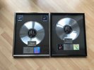 Depeche Mode - Violator - 2 Original RIAA Sales Awards für 1+2 Millionen Alben