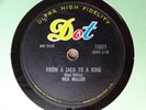 1957 Country Rockabilly 78 rpm NED MILLER From a Jack To a King DOT 15601 Canada