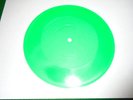 THE CURE - LAMENT - NO PRINTING ON FLEXI - ONLY ONE?- GREEN FLEXI DISC 7