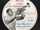 JAZZ: LOUIS ARMSTRONG + CLARENCE WILLIAMS BLUE FIVE ON PICTURE LABEL AFCDJ 78