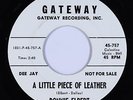 Northern Soul 45 - Donnie Elbert - Little Piece Of Leather - Gateway VG++ promo