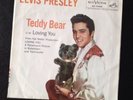 Elvis Presley 45 Record. Teddy Bear, Loving You W/sleeve. Nice