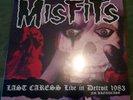 THE MISFITS LIVE IN DETROIT 1983 LP samhain Danzig horror punk