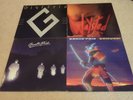 QUARTER FLASH/GRAND PRIX/WAYSTED/GIUFFRIA - 4 X ROCK LP BUNDLE - EX/VG SALE