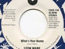 Modern Soul Promo  **   LEON WARE    *   What's Your Name     *  FABULOUS *