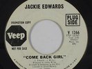 Northern Soul 45 - Jackie Edwards - Come Back Girl - Veep - mp3