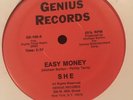 Rare Disco Boogie Funk 12 SHE handsome stranger / easy money