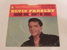 ELVIS PRESLEY  HOUND DOG/DON'T BE CRUEL  1965 RCA 447-0608  GOLD STANDARD SERIES