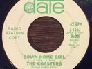 The Coasters, Soul Pad / Down Home Girl 45, 1967 Soul, FUNK BREAKS date promo