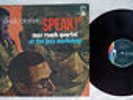 MAX ROACH QUARTET SPEAK BROTHER SPEAK LIBERTY LR-8819 Japan Red Vinyl VINYL LP