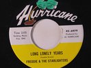 FREDDIE & STARLIGHTERS: Long Lonely Years / Mobile Lil 45 (Latin Soul)