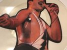 Queen Freddie Mercury Shaped Uncut Picture Disc Rare And Very Limited