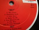 July LP Same UK Major Minor 1st Press CORRECT GROOVED LABELS RARELY SEEN GROOVED