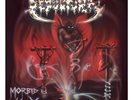 sepultura morbid visions original vinyl album, 1986 shark records, ex/ex