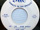 JIVIN GENE Jokers ROCKABILLY Jin 45 UP UP AND AWAY GOING OUT WITH THE TIDE dm377